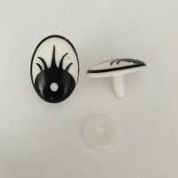 Očko 17x24mm, bezpečnostné - pár
